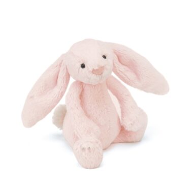 Króliczek Bashful Pink Bunny Rattle
