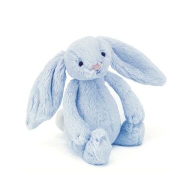 Króliczek Bashful Blue Bunny Rattle