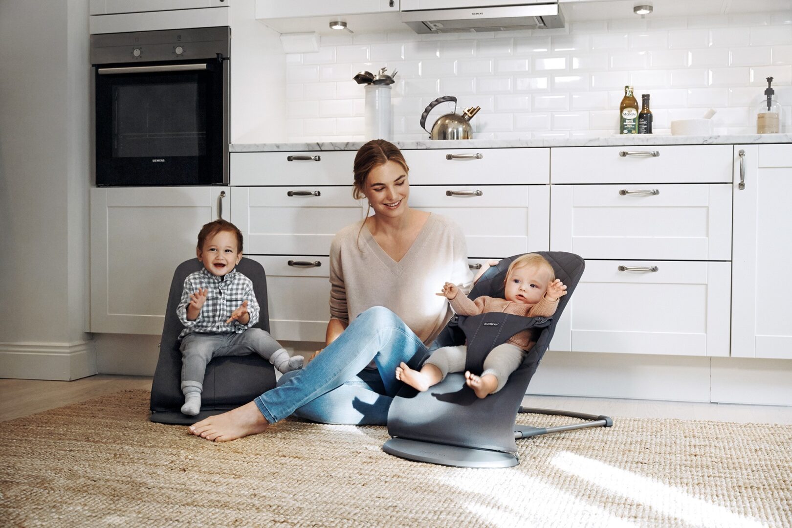 BABYBJORN Leżaczek Mesh antracytowy