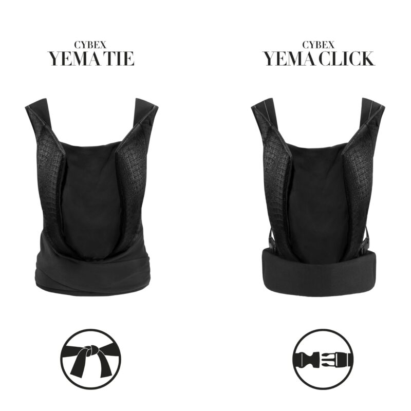Cybex Nosidło YEMA Tie Jerremy Scott black