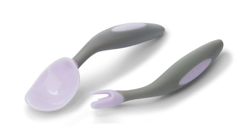 Sztućce do nauki smodzielnego jedzenia Gelato b box Boysenberry
