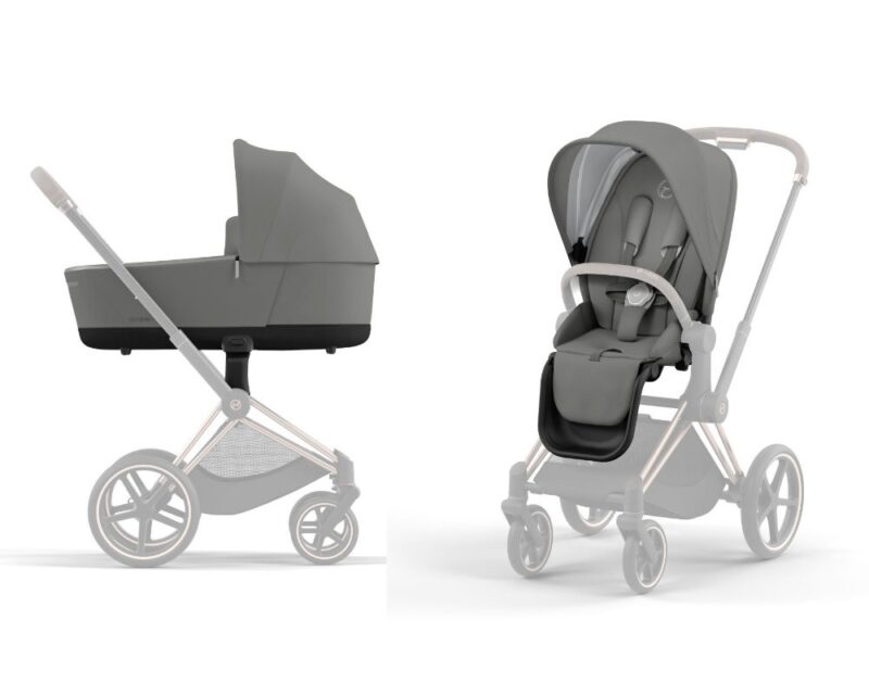 Gondola + Seat Pack Cybex Priam 4.0 Soho Grey