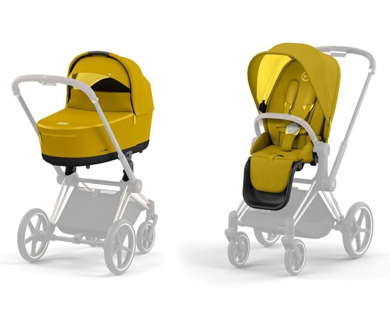 Gondola + Seat Pack Cybex Priam 4.0 Mustard Yellow