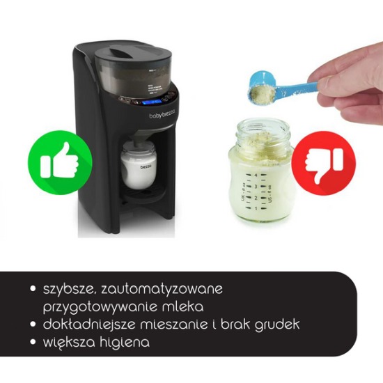 Zautomatyzowane przygotowanie mleka