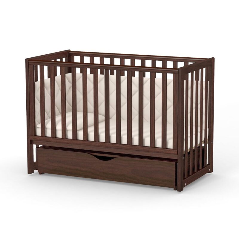 Łóżeczko dziecięce Veres LD13 Walnut