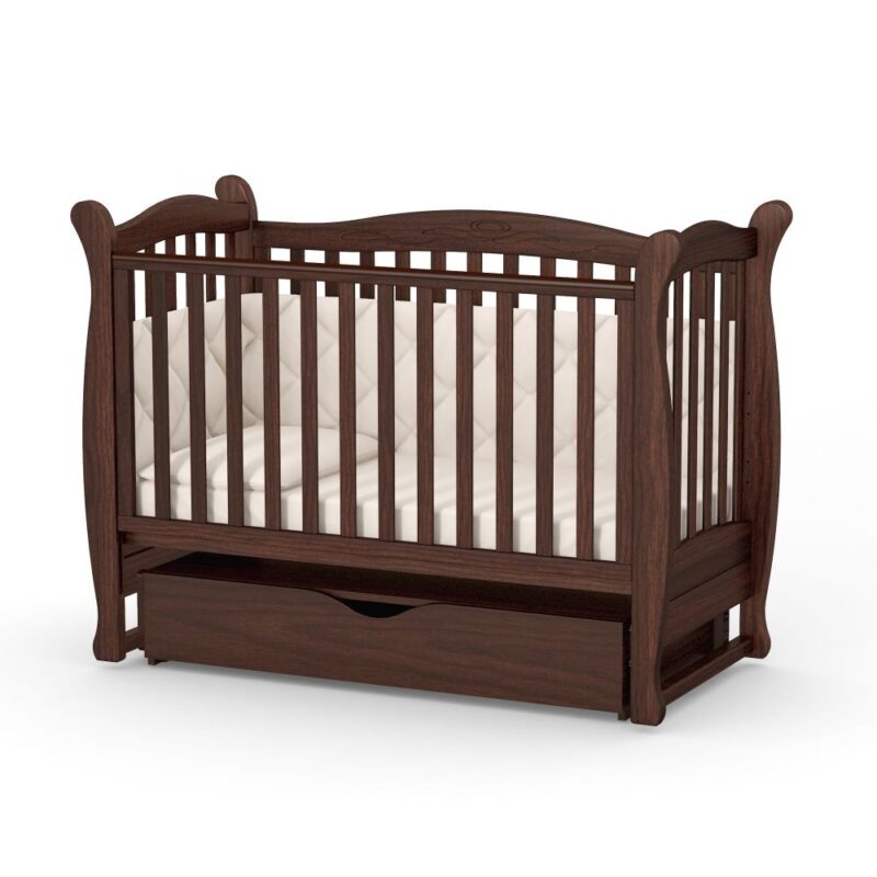 Łóżeczko dziecięce Veres LD15 Walnut