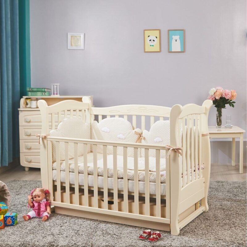 Łóżeczko dziecięce Veres LD15 Beige