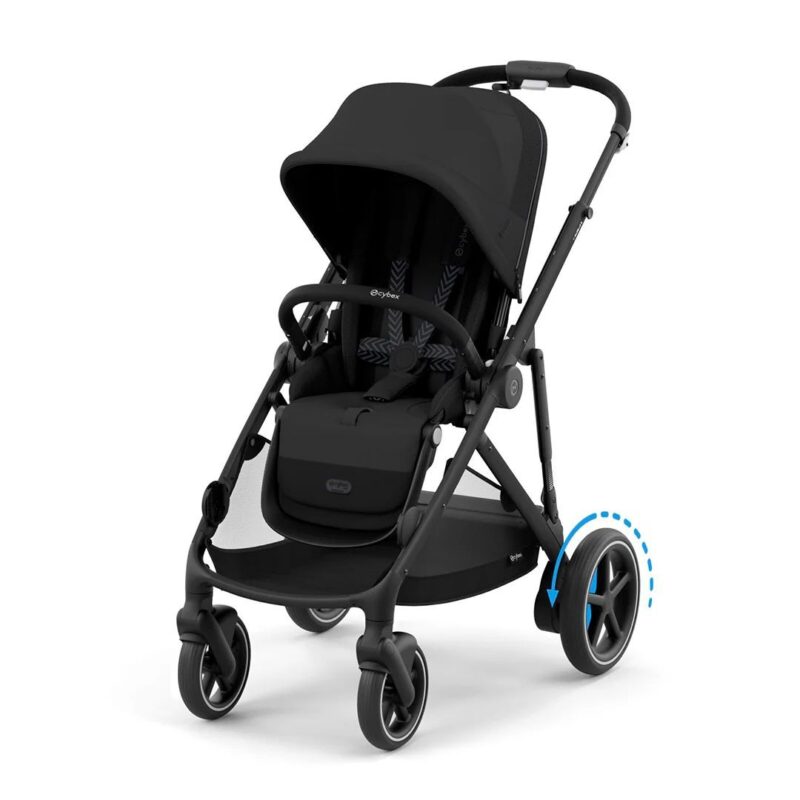 Wózek Spacerowy Cybex e-Gazelle S Moon Black (Black Frame)
