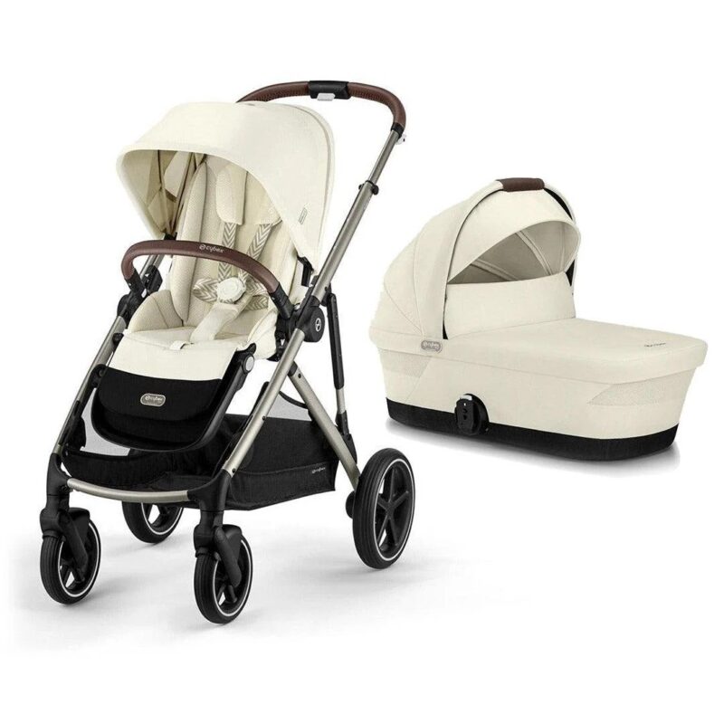 Wózek dziecięcy Cybex Gazelle S - 2w1 Seashell Beige