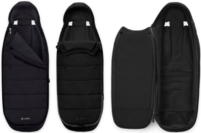 cybex footmuff gold - zimowy śpiworek do wózka spacerowego balios