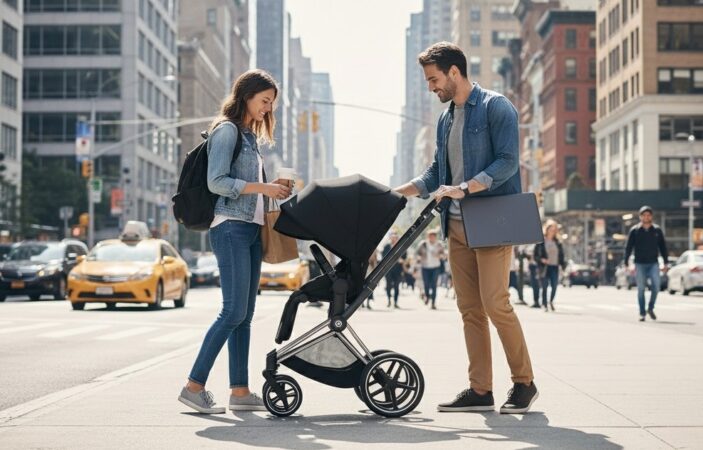 Pierwszy wózek dla noworodka spacerówka