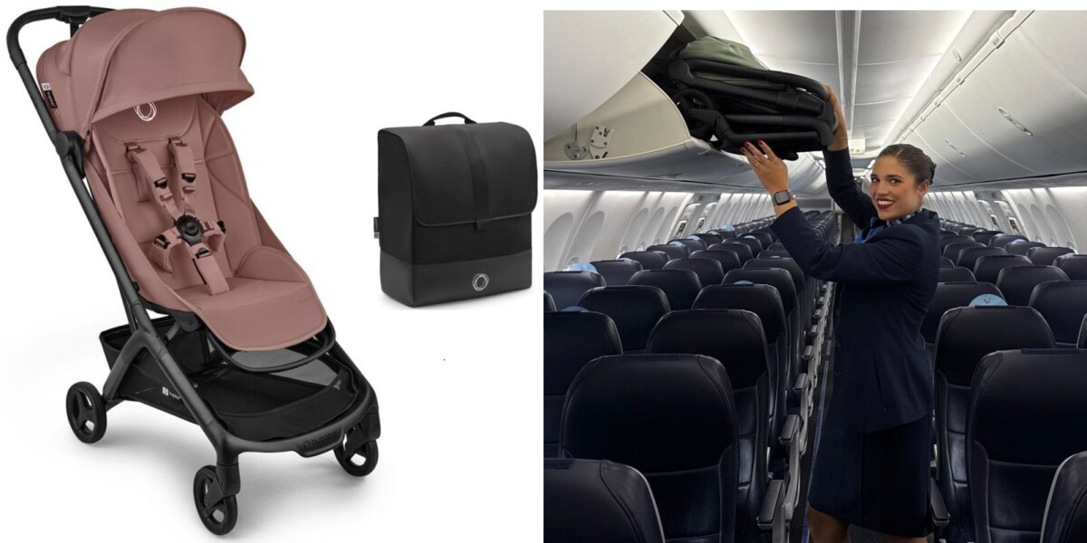 Bugaboo Butterfly 2 - lekki wózek z torba na transport do samolotu