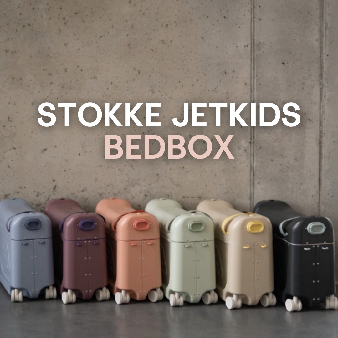 Walizka jeździk do samolotu STOKKE JetKids Bed Box