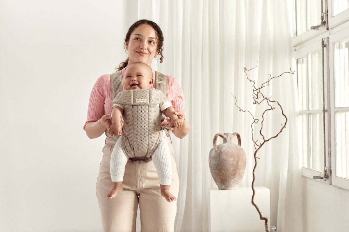 Nowoczesne nosidełko marki BABYBJORN
