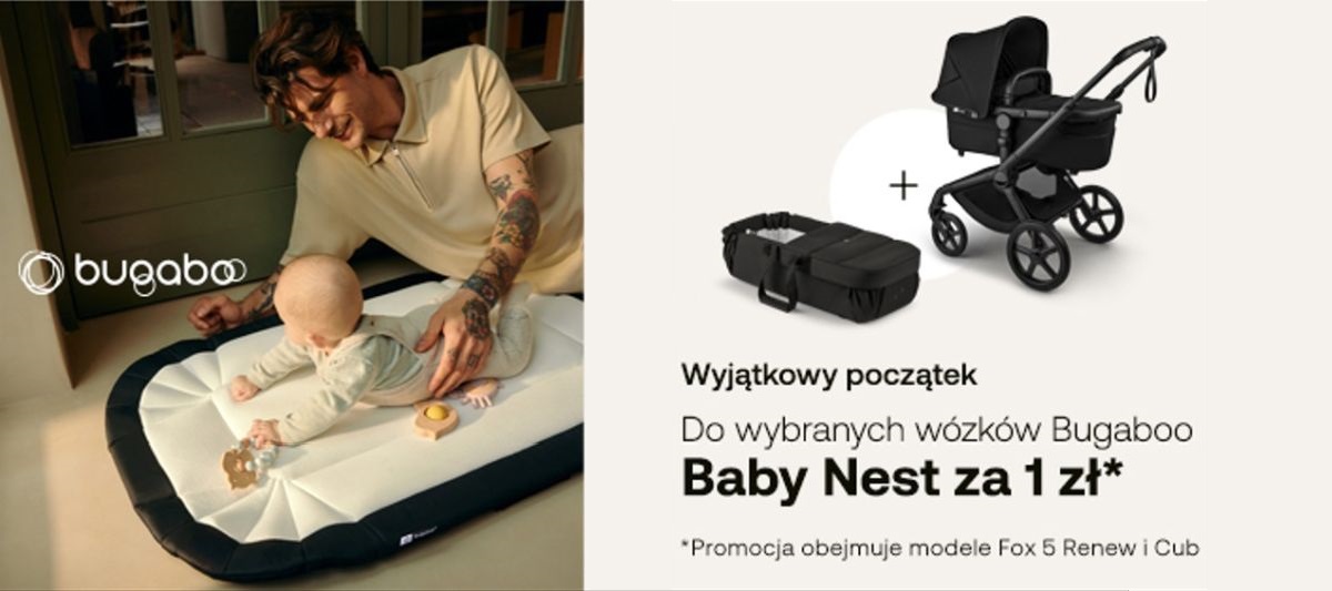 promocja wozek bugaboo fox i fox cub 2026